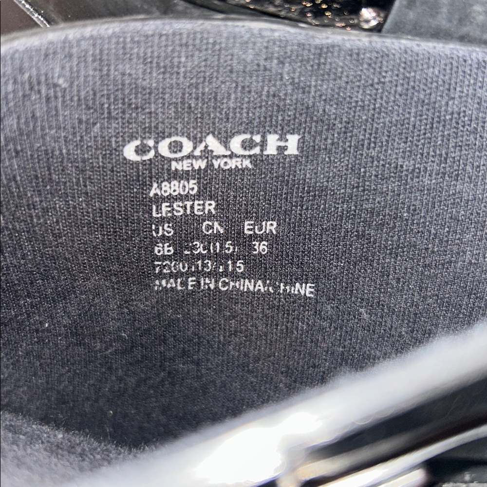 Coach Navy Winter & Rain Boots - Picture 6 of 6